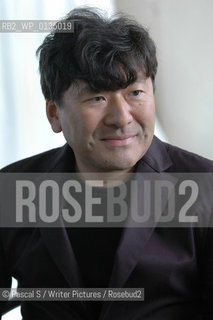 24 August 2005-Edinburgh, UK-Japanese horror writer Koji Suzuki, author of the novels  Spiral and Ring, which inspired a successful japanese movie, recently remade by Hollywood..At the Edinburgh International Book Festival..Copyright©Pascal S/Writer Pictures/Rosebud2