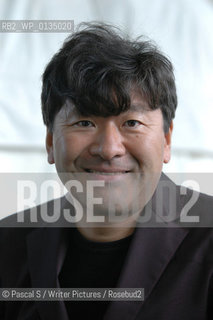 24 August 2005-Edinburgh, UK-Japanese horror writer Koji Suzuki, author of the novels  Spiral and Ring, which inspired a successful japanese movie, recently remade by Hollywood..At the Edinburgh International Book Festival..Copyright©Pascal S/Writer Pictures/Rosebud2