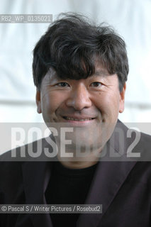 24 August 2005-Edinburgh, UK-Japanese horror writer Koji Suzuki, author of the novels  Spiral and Ring, which inspired a successful japanese movie, recently remade by Hollywood..At the Edinburgh International Book Festival..Copyright©Pascal S/Writer Pictures/Rosebud2