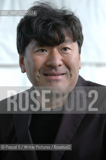 24 August 2005-Edinburgh, UK-Japanese horror writer Koji Suzuki, author of the novels  Spiral and Ring, which inspired a successful japanese movie, recently remade by Hollywood..At the Edinburgh International Book Festival..Copyright©Pascal S/Writer Pictures/Rosebud2