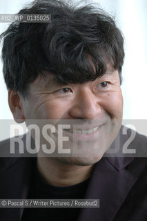 24 August 2005-Edinburgh, UK-Japanese horror writer Koji Suzuki, author of the novels  Spiral and Ring, which inspired a successful japanese movie, recently remade by Hollywood..At the Edinburgh International Book Festival..Copyright©Pascal S/Writer Pictures/Rosebud2