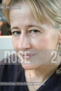 Writer Brina Svit at the Salon du Livre (Book Fair) in Paris, March 2006....Copyright©Pascal Saez/Writer Pictures/Rosebud2