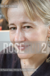 Writer Brina Svit at the Salon du Livre (Book Fair) in Paris, March 2006....Copyright©Pascal Saez/Writer Pictures/Rosebud2