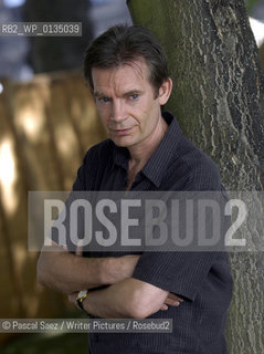 Writer Graham Swift, a winner of the Booker Prize, at the Edinburgh International Book Festival 2007. His latest novel is Tomorrow...Copyright©Pascal Saez/Writer Pictures/Rosebud2