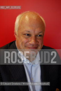 Image ID:  .Eric-Emmanuel Schmitt.Paris Bookfair 2007 .Writer of Lorsque jetais une oeuvre dart..Copyright©Edouard Smekens/Writer Pictures/Rosebud2