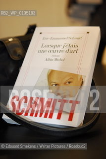 Image ID:  .Eric-Emmanuel Schmitt.Paris Bookfair 2007 .Writer of Lorsque jetais une oeuvre dart..Copyright©Edouard Smekens/Writer Pictures/Rosebud2