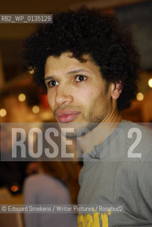 Image ID: .Rachid Djïdani.Paris Bookfair 2007 .Writer of  Visceral  ..Copyright©Edouard Smekens/Writer Pictures/Rosebud2