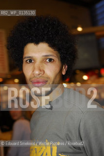 Image ID: .Rachid Djïdani.Paris Bookfair 2007 .Writer of  Visceral  ..Copyright©Edouard Smekens/Writer Pictures/Rosebud2