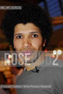 Image ID: .Rachid Djïdani.Paris Bookfair 2007 .Writer of  Visceral  ..Copyright©Edouard Smekens/Writer Pictures/Rosebud2