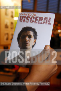 Image ID: .Rachid Djïdani.Paris Bookfair 2007 .Writer of  Visceral  ..Copyright©Edouard Smekens/Writer Pictures/Rosebud2