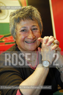 Image ID: .Maud.Paris Bookfair 2007 .Writer of  Tabachnik, Mauvais frere  ..Copyright©Edouard Smekens/Writer Pictures/Rosebud2