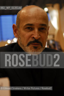Image ID: .Daniel Fohr.Paris Bookfair 2007 .Writer of  Un mort par page  ..Copyright©Edouard Smekens/Writer Pictures/Rosebud2