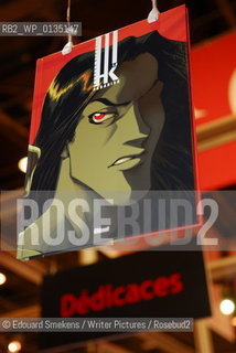 Image ID: .Morvan Herault.Paris Bookfair 2007 .Writer of 1.4-PARADISO   ..Copyright©Edouard Smekens/Writer Pictures/Rosebud2