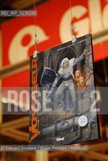 Image ID: .Juanjo Guarnido.Paris Bookfair 2007 .Writer of  Voyageur  t-1 Futur ..Copyright©Edouard Smekens/Writer Pictures/Rosebud2