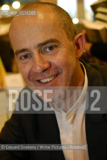 Image ID: .Pierre Bottero.Paris Bookfair 2007 .Writer of  LAutre Le Maitre des tempetes  ..Copyright©Edouard Smekens/Writer Pictures/Rosebud2