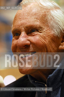 Image ID: .Jean DOrmesson, Académicien Français.Paris Bookfair 2007 .Writer of  La Creation du Monde  ..Copyright©Edouard Smekens/Writer Pictures/Rosebud2