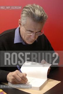 French philosopher Andre Compte-Sponville signing during ©Writer Pictures/Rosebud2