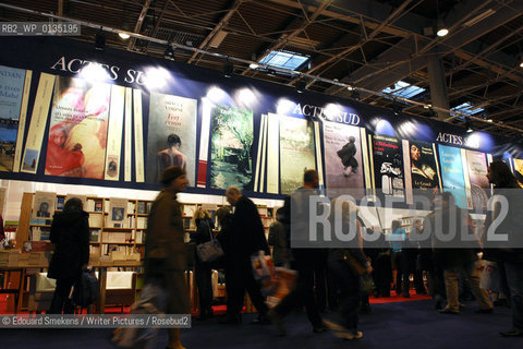 Image ID: ..Paris Bookfair 2007 Ambiance Stand..Copyright©Edouard Smekens/Writer Pictures/Rosebud2