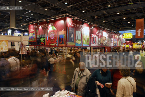 Image ID: ..Paris Bookfair 2007 Ambiance Stand..Copyright©Edouard Smekens/Writer Pictures/Rosebud2