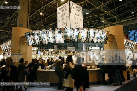 Image ID: ..Paris Bookfair 2007 Ambiance Stand..Copyright©Edouard Smekens/Writer Pictures/Rosebud2