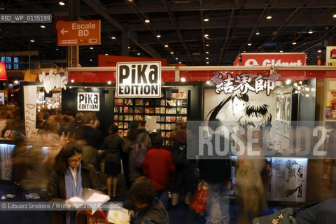 Image ID: ..Paris Bookfair 2007 Ambiance Stand..Copyright©Edouard Smekens/Writer Pictures/Rosebud2