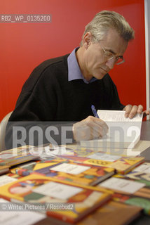 French philosopher Andre Compte-Sponville signing during ©Writer Pictures/Rosebud2