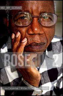 Chinua Achebe..copyright©Lisa Carpenter/Writer Pictures/Rosebud2