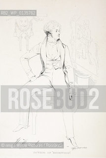 William Harrison Ainsworth (1805-82)..copyright©nmg/Writer Pictures/Rosebud2