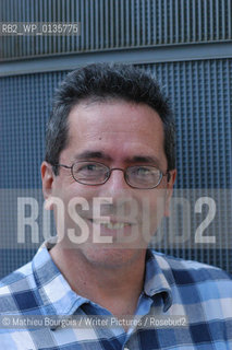 Cesar Aira..copyright©Mathieu Bourgois/Writer Pictures/Rosebud2