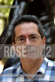 Cesar Aira..copyright©Mathieu Bourgois/Writer Pictures/Rosebud2