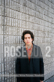 Daneil Alarcon               ..Copyright©Mathieu Bourgois/Writer Pictures/Rosebud2