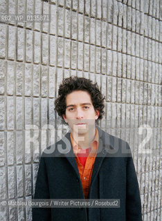 Daneil Alarcon               ..Copyright©Mathieu Bourgois/Writer Pictures/Rosebud2