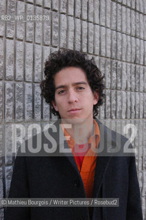 Daneil Alarcon               ..Copyright©Mathieu Bourgois/Writer Pictures/Rosebud2