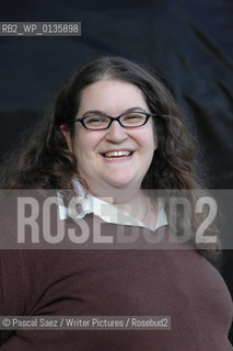  Writer Naomi Alderman, author of Disobedience, at the Edinburgh International Book Festival...Copyright©Pascal Saez/Writer Pictures/Rosebud2