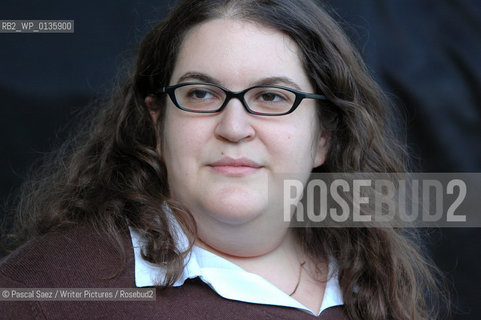 Writer Naomi Alderman, author of Disobedience, at the Edinburgh International Book Festival...Copyright©Pascal Saez/Writer Pictures/Rosebud2