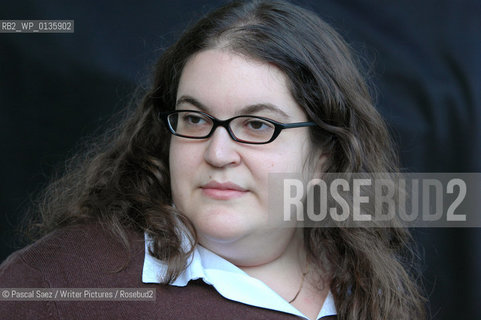  Writer Naomi Alderman, author of Disobedience, at the Edinburgh International Book Festival...Copyright©Pascal Saez/Writer Pictures/Rosebud2