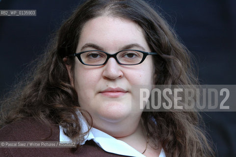  Writer Naomi Alderman, author of Disobedience, at the Edinburgh International Book Festival...Copyright©Pascal Saez/Writer Pictures/Rosebud2