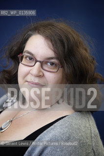 Naomi Alderman, British author and novelist, at the Edinburgh International Book Festival on August 25, 2010...Copyright©Geraint Lewis/Writer Pictures/Rosebud2