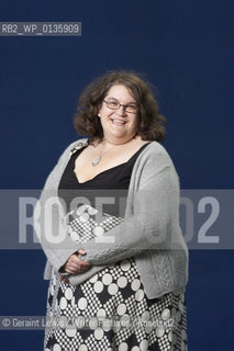 Naomi Alderman, British author and novelist, at the Edinburgh International Book Festival on August 25, 2010...Copyright©Geraint Lewis/Writer Pictures/Rosebud2