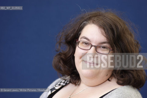 Naomi Alderman, British author and novelist, at the Edinburgh International Book Festival on August 25, 2010...Copyright©Geraint Lewis/Writer Pictures/Rosebud2