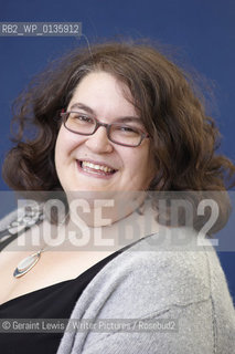 Naomi Alderman, British author and novelist, at the Edinburgh International Book Festival on August 25, 2010...Copyright©Geraint Lewis/Writer Pictures/Rosebud2