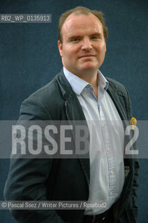 Writer and former director of a merchant bank Andrew Alderson, author of Bankrolling Basra  at the Edinburgh International Book Festival 2007. ..Copyright©Pascal Saez/Writer Pictures/Rosebud2