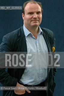 Writer and former director of a merchant bank Andrew Alderson, author of Bankrolling Basra  at the Edinburgh International Book Festival 2007. ..Copyright©Pascal Saez/Writer Pictures/Rosebud2