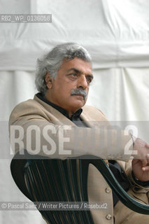 Pakistani born British writer Tariq Ali at the Edinburgh International Book Festival 2003. He is also a historian, political polemicist and anti-war activist...Copyright©Pascal Saez/Writer Pictures/Rosebud2