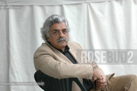 Pakistani born British writer Tariq Ali at the Edinburgh International Book Festival 2003. He is also a historian, political polemicist and anti-war activist...Copyright©Pascal Saez/Writer Pictures/Rosebud2
