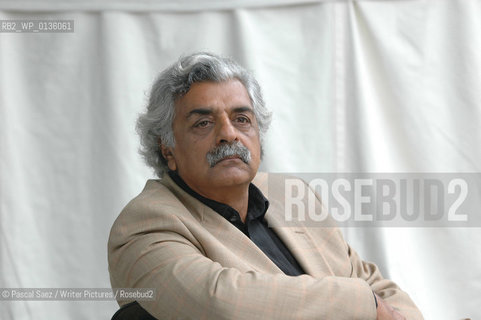 Pakistani born British writer Tariq Ali at the Edinburgh International Book Festival 2003. He is also a historian, political polemicist and anti-war activist...Copyright©Pascal Saez/Writer Pictures/Rosebud2