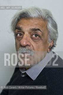 Tariq Ali, British Pakistani historian, novelist, filmmaker, political campaigner and commentator, pictured at the Free Word Centre, London, UK, October 25, 2010..©.Nick Cunard/Writer Pictures/Rosebud2