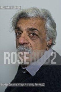 Tariq Ali, British Pakistani historian, novelist, filmmaker, political campaigner and commentator, pictured at the Free Word Centre, London, UK, October 25, 2010..©.Nick Cunard/Writer Pictures/Rosebud2
