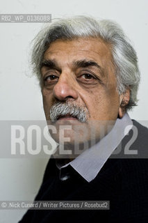 Tariq Ali, British Pakistani historian, novelist, filmmaker, political campaigner and commentator, pictured at the Free Word Centre, London, UK, October 25, 2010..©.Nick Cunard/Writer Pictures/Rosebud2