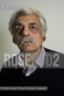 Tariq Ali, British Pakistani historian, novelist, filmmaker, political campaigner and commentator, pictured at the Free Word Centre, London, UK, October 25, 2010..©.Nick Cunard/Writer Pictures/Rosebud2
